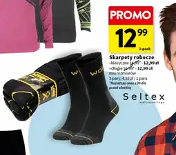 Intermarche Skarpety robocze Seltex, 3-pack oferta