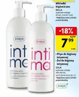 Intermarche Kremowy płyn do higieny intymnej ZIAJA oferta
