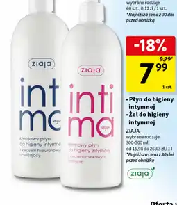 Intermarche Żel do higieny intymnej ZIAJA oferta