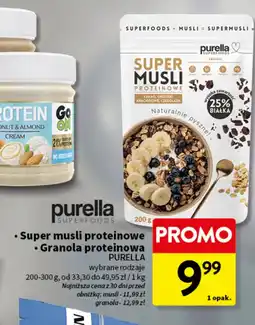 Intermarche Super musli proteinowe / Granola proteinowa PURELLA oferta