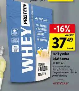 Intermarche Odżywka białkowa ACTIVLAB oferta