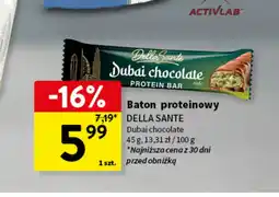 Intermarche Baton proteinowy DELI SANTE Dubai chocolate oferta