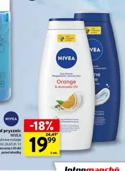 Intermarche NIVEA Żel pod prysznic (Orange & Avocado Oil, Creme Soft) oferta