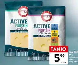 Intermarche Ser żółty Ryki Active Protein Plus plastry oferta