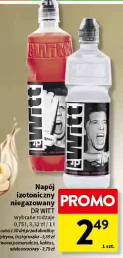 Intermarche Napój izotoniczny niegazowany DR WITT oferta