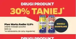 Netto Warka Piwo Radler 0,0% oferta