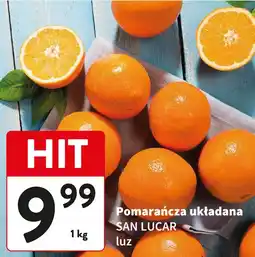 Intermarche Pomarańcza układana SAN LUCAR luz oferta