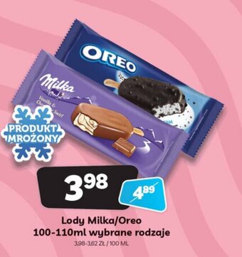 Delfin Lody Milka/Oreo 100-110ml oferta