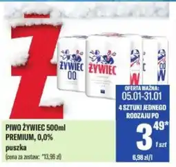 TomiMarkt Piwo żywiec, premium, 0,0% oferta