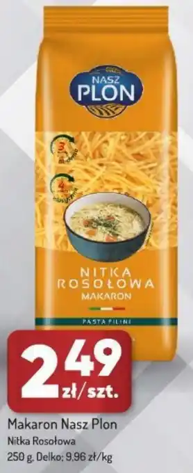 Makaron Nasz Plon Nitka Rosołowa Delko