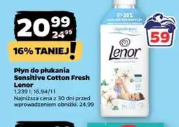 Netto Lenor Płyn do płukania Sensitive Cotton Fresh oferta
