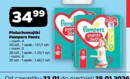 Netto Pampers Pieluchomajtki Pants oferta