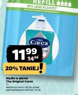 Netto Carex Mydło w płynie The Original oferta