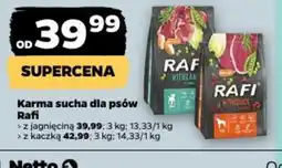 Netto Rafi karma sucha dla psów oferta