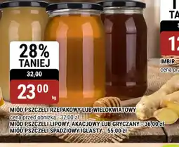bi1 Miód pszczeli rzepakowy oferta