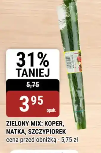 bi1 Zielony mix: Koper, natka, szczypiorek oferta