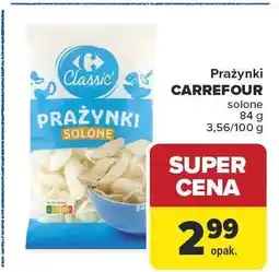 Carrefour Prażynki solone oferta