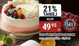 bi1 Tort śmietanowy z owocami oferta
