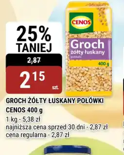 bi1 Cenos Groch żółty łuskany połówki oferta