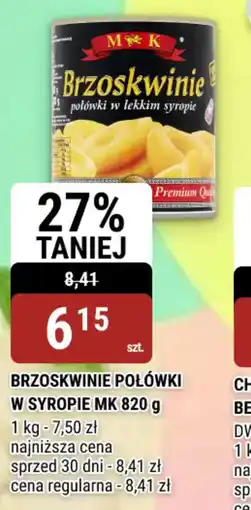 bi1 MK Brzoskwinie połówki oferta