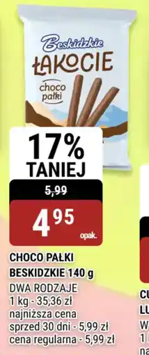 bi1 Beskidzkie Choco Pałki oferta