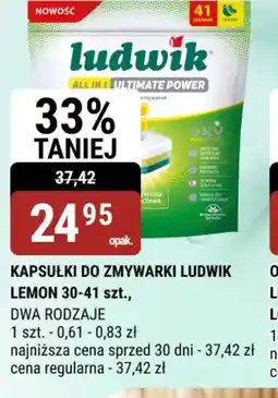 bi1 Ludwik Kapsułki do zmywarki Lemon oferta