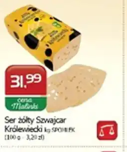 Malinka Market Spomlek Ser żółty Szwajcar Królewiecki oferta