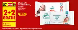 Biedronka Chusteczki nawilżane Dada Aqua, 50 szt oferta