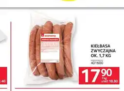 Selgros Kiełbasa zwyczajna ok oferta