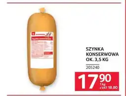 Selgros Szynka konserwowa ok oferta