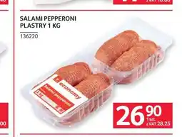Selgros Salami pepperoni plastry oferta