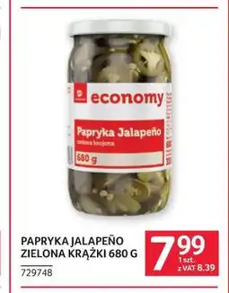 Selgros Papryka Jalapeño zielona krążki oferta