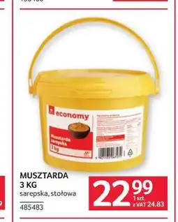 Selgros Musztarda 3 kg sarepska, stołowa oferta
