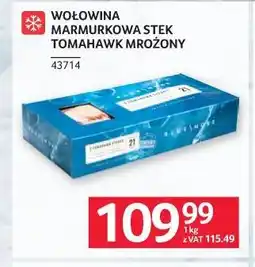 Selgros Wołowina marmurkowa stek Tomahawk mrożony oferta