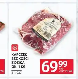 Selgros Karczek bez kości z dzika ok oferta