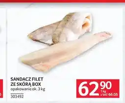 Selgros Sandacz filet bez skóry box oferta