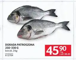 Selgros Doradą patroszona 250–330g box oferta