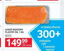 Selgros Łosoś wędzony plastry ok oferta