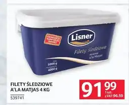 Selgros Filety śledziowe a'la Matjas oferta