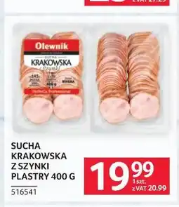 Selgros Sucha Krakowska z szynki plastry oferta