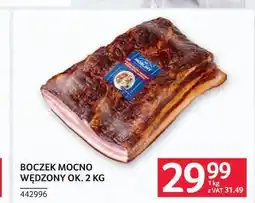Selgros Boczek mocno wędzony ok oferta