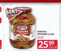 Selgros Papryka pepperoni oferta