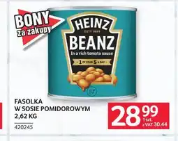 Selgros Fasolka w sosie pomidorowym oferta