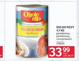 Selgros Sos do pizzy 4,1 kg pomidorowy z przyprawami oferta
