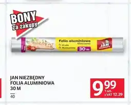 Selgros Jan Niezbędny Folia Aluminiowa 30m oferta