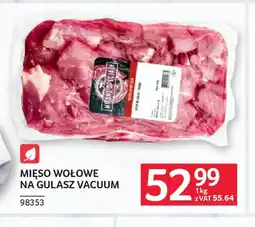 Selgros Mięso wołowe na gulasz vacuum oferta