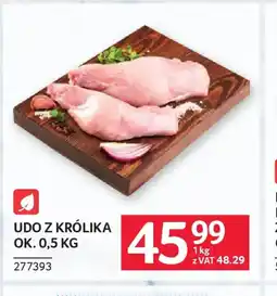 Selgros Udo z królika oferta