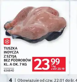 Selgros Tuszka indycza z szyją oferta
