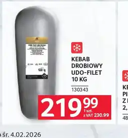 Selgros Kebab drobiowy udo-filet oferta