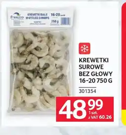 Selgros Freshco Krewetki surowe bez głowy oferta